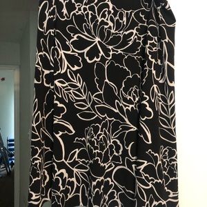 Black and white skirt!